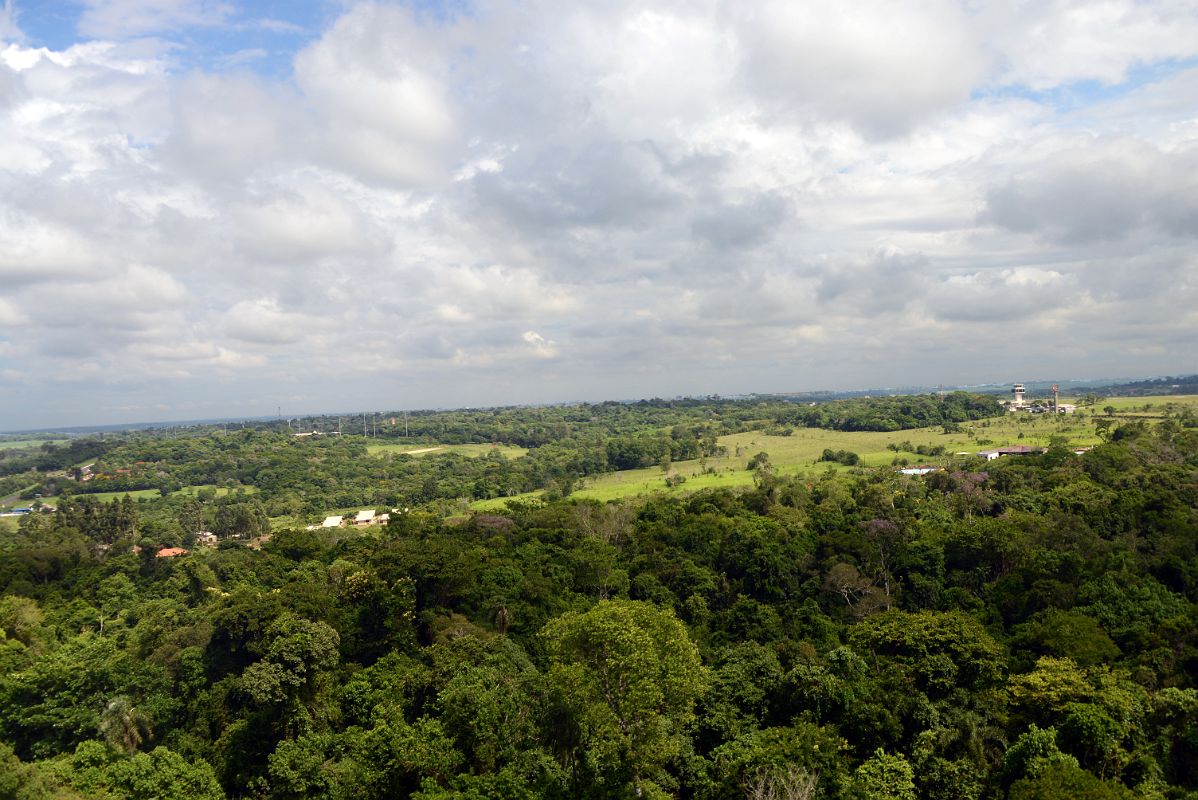 04 Flying Over The Forest Just Leaving Foz de Iguazu In Helicopter To Brazil Iguazu Falls